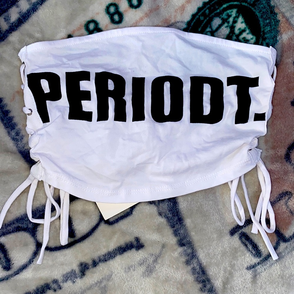 “PERIODT.” Tube Top
